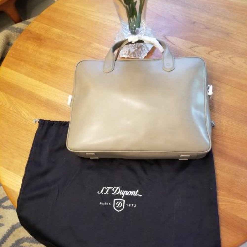 S.T. Dupont Unisex Messenger Bag - Picture 12 of 13